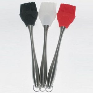 Silicone Brush Stainless Steel Handle – 96 Tails